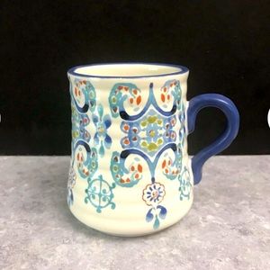 RARE~Anthropologie Mediterranean Studio Stoneware Collection Coffee Tea Mug